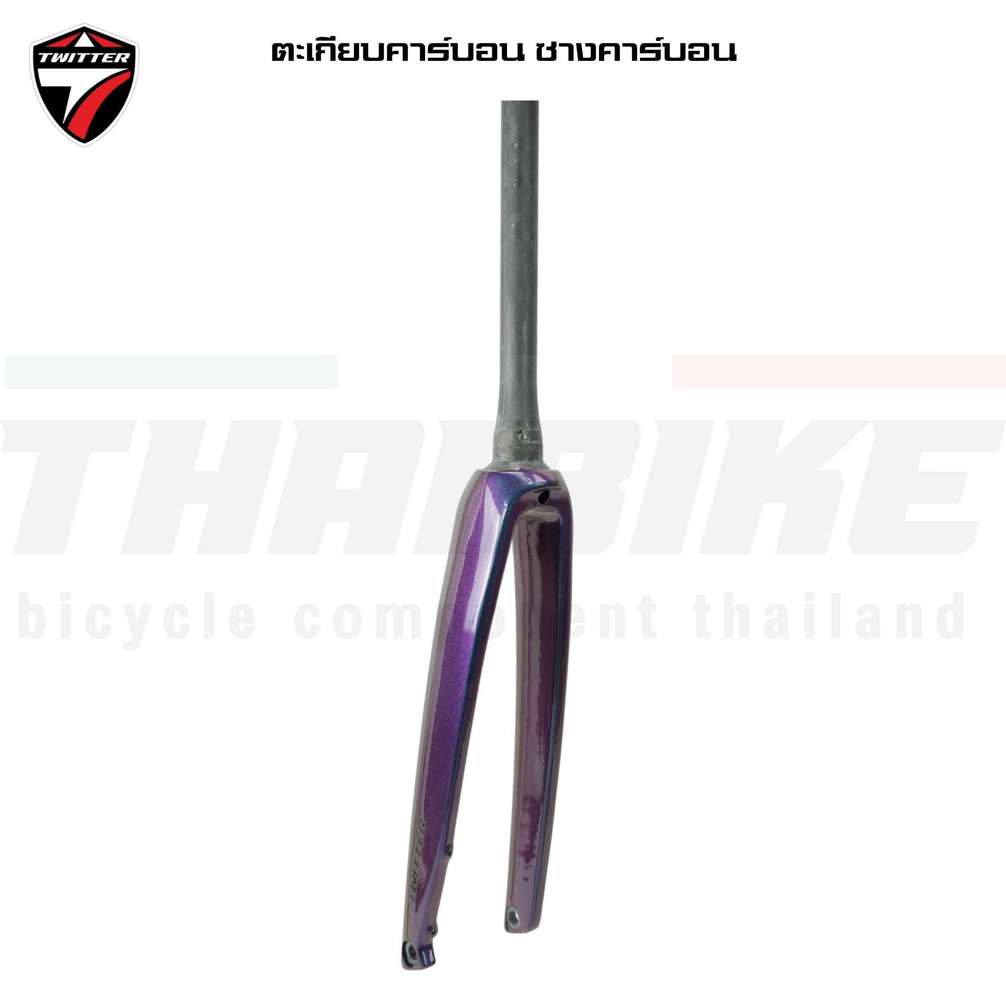 เฟรมจักรยานเสือหมอบคาร์บอนดิสก์เบรค T.WITTER R10 DB สีพิเศษ