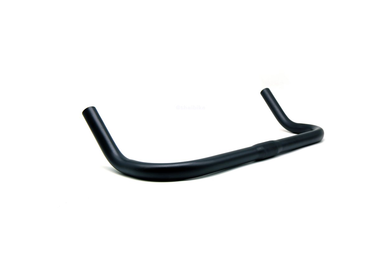 แฮนด์จักรยานอลูมิเนียม แฮนด์บูลฮอน สำหรับคอแฮนด์ 25.4