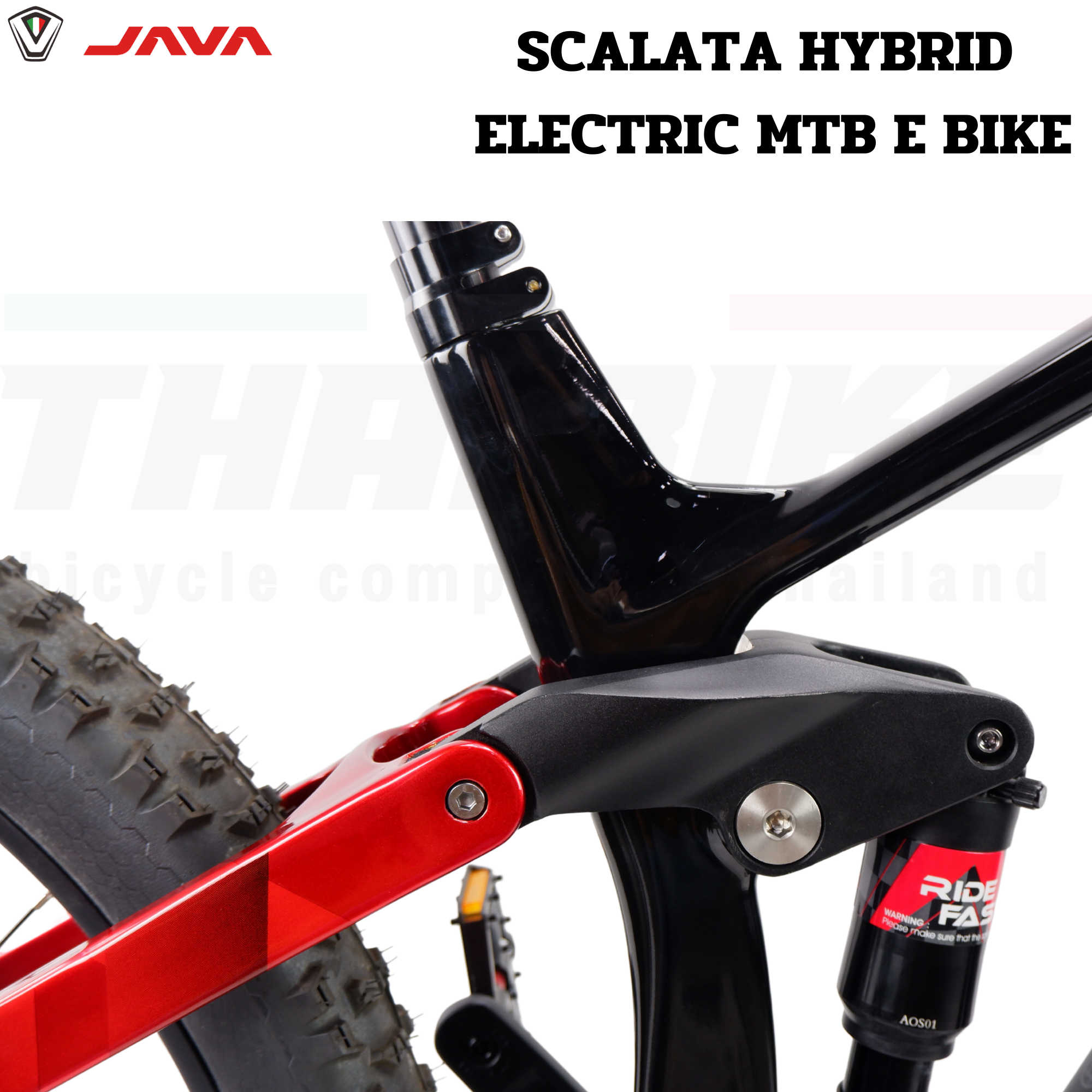 จักรยานเสือภูเขา Java J Air SCALATA Carbon Fiber Frame 12 Speed Ebike