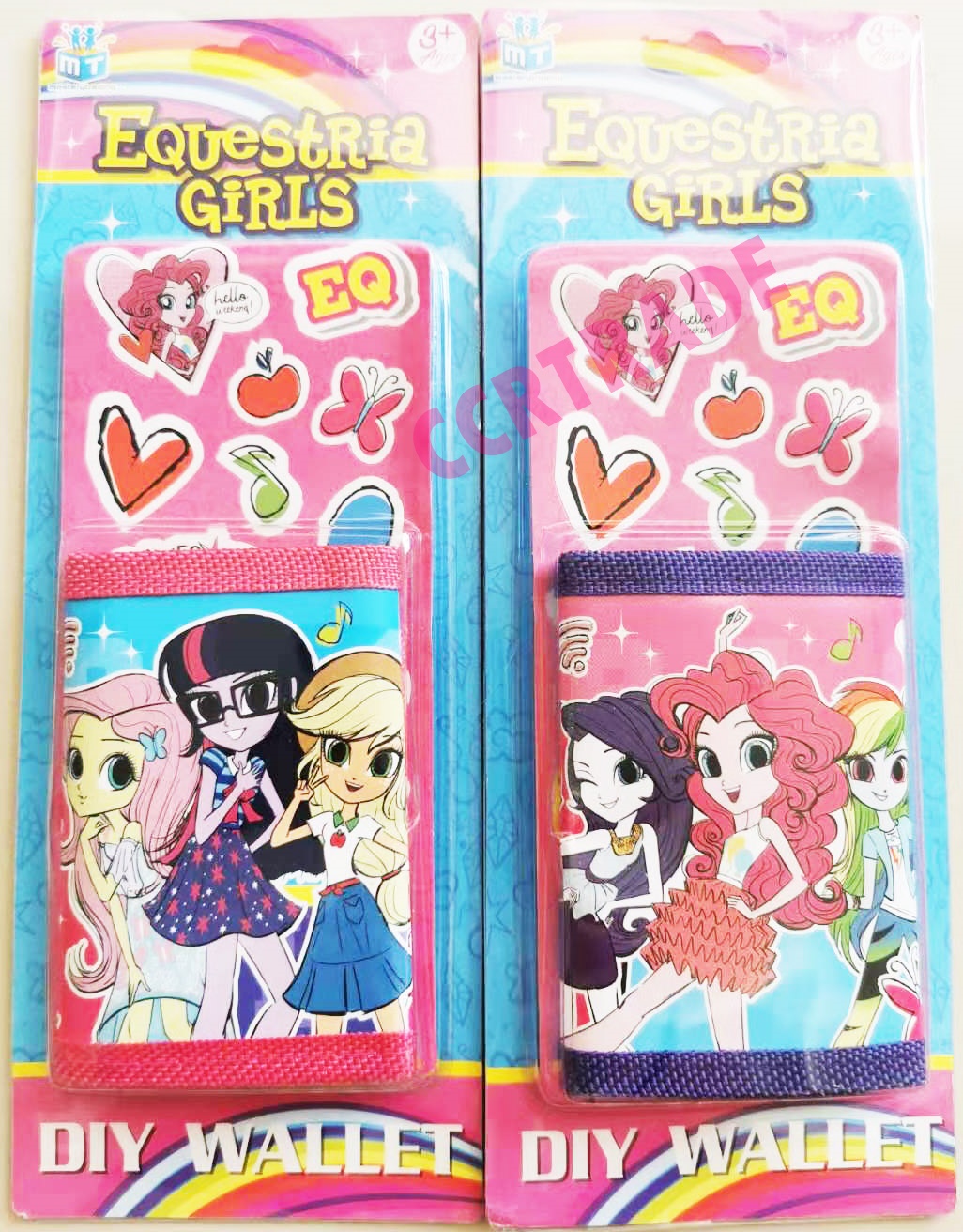 กระเป๋าเงินโพนี่อีเควส+สติ๊กเกอร์แผงรุ่นใหม่ 26.5 ซม.(ลิขสิทธิ์แท้)