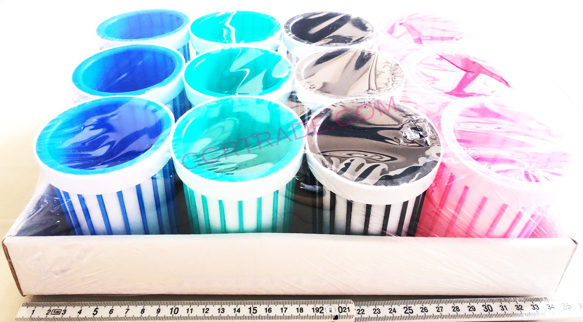 ที่ใส่ปากกา PT สีหวานถาด(กลม) 8.5x10 ซม.