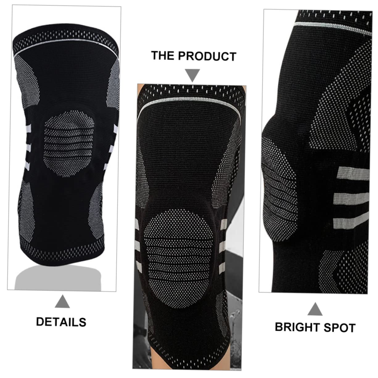 สายรัดเข่า วิ่ง ปั่นจักรยาน อุปกรณ์ซัพพอร์ทเข่า/กันเข่า