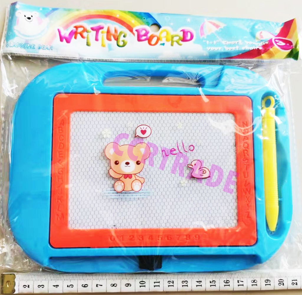 กระดานแม่เหล็กสีสด ขอบมน 15x20 ซม.