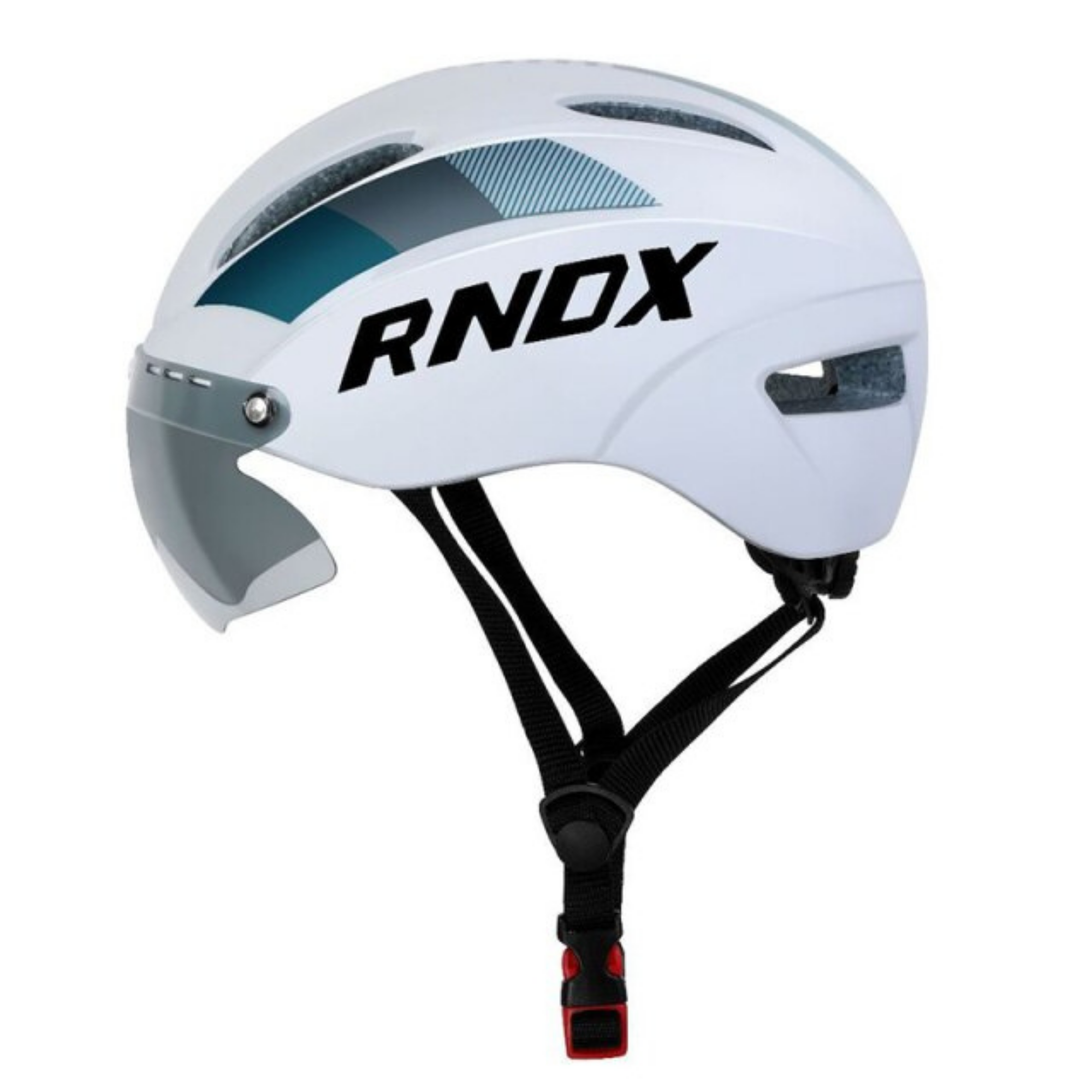 หมวกกันน็อคจักรยานมีแว่น RNOX รุ่น Casco De Ciclismo