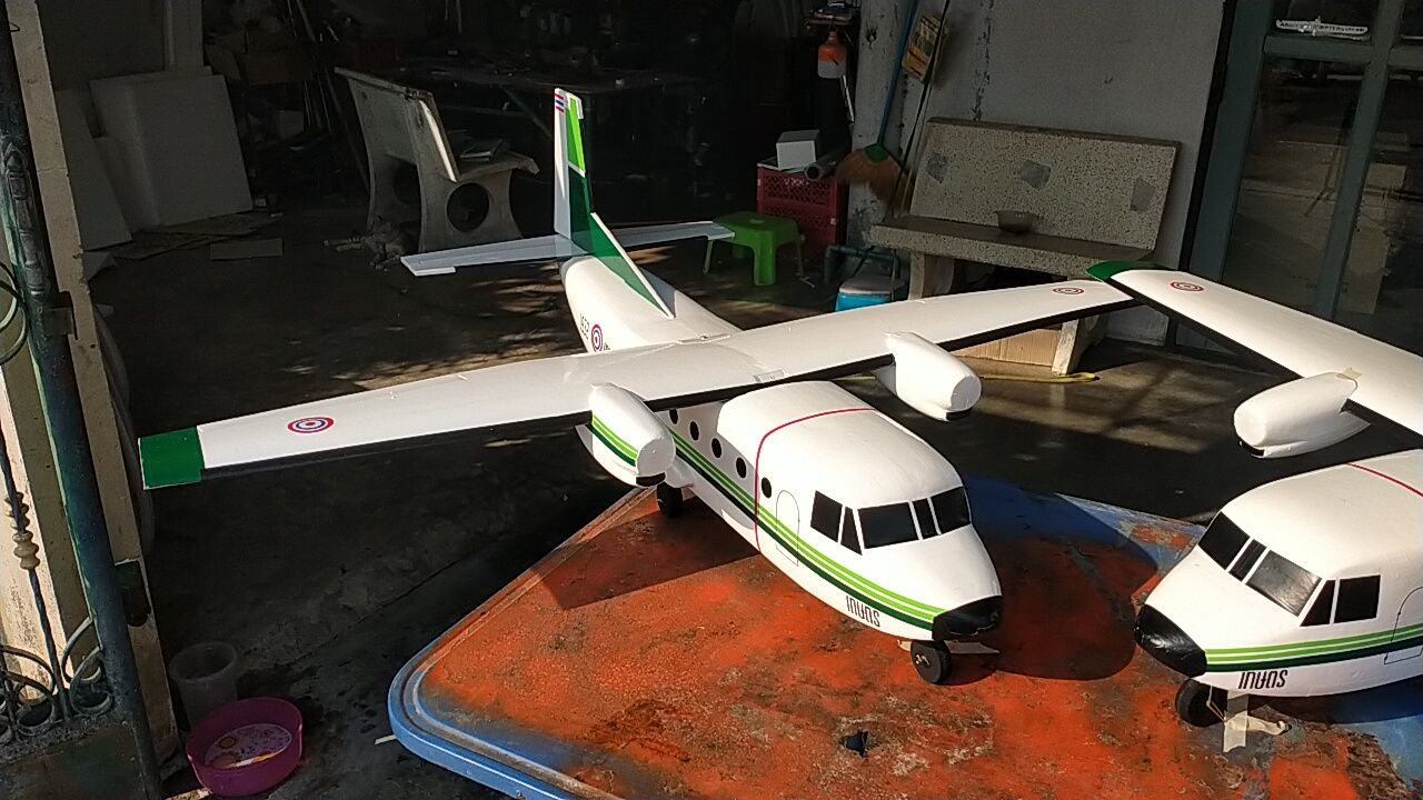 CASA C-212-100 Kaset เครื่องบินฝนหลวง 2เครื่องยนต์