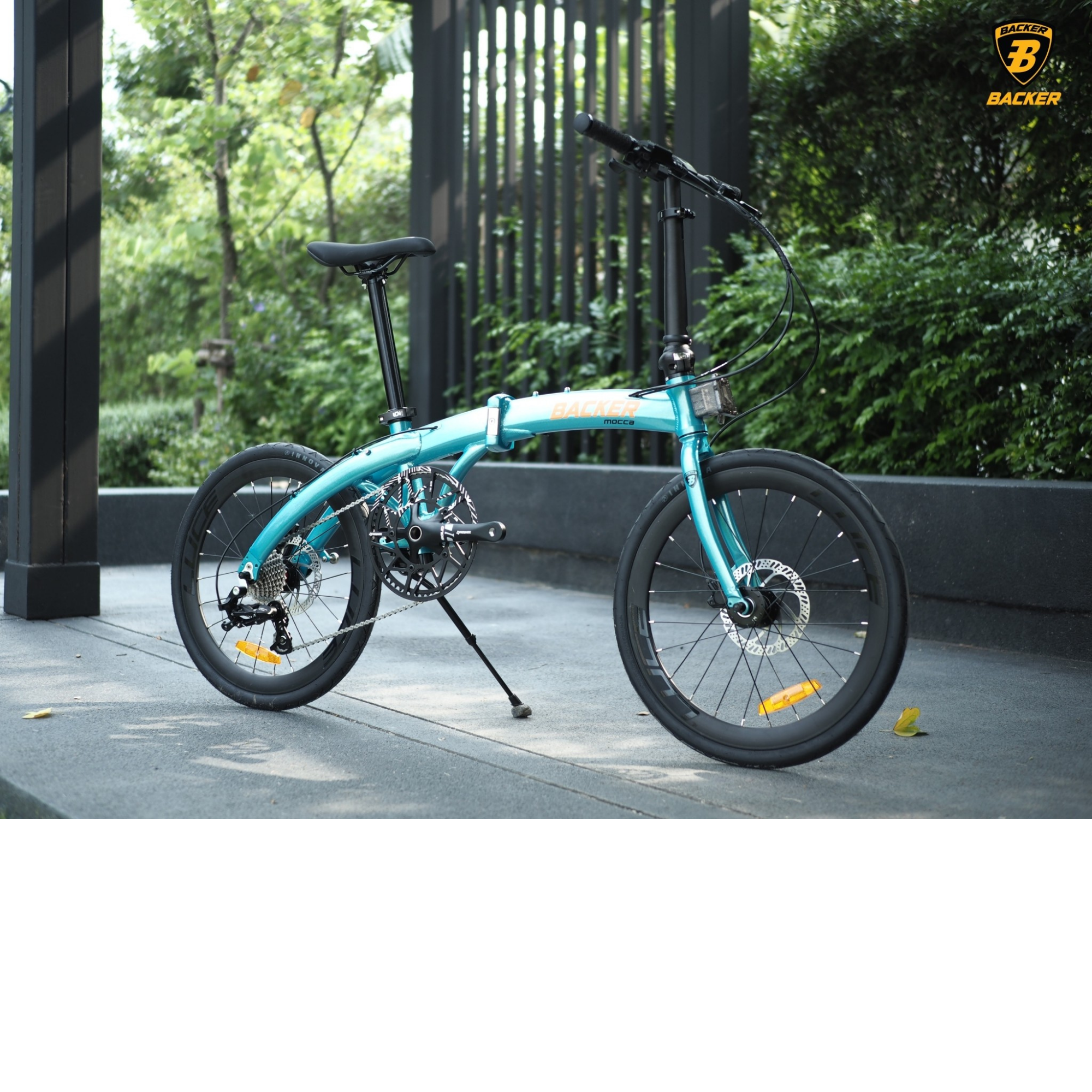 รถจักรยานพับอลูมิเนียม BACKER MOCCA 20นิ้ว 451
