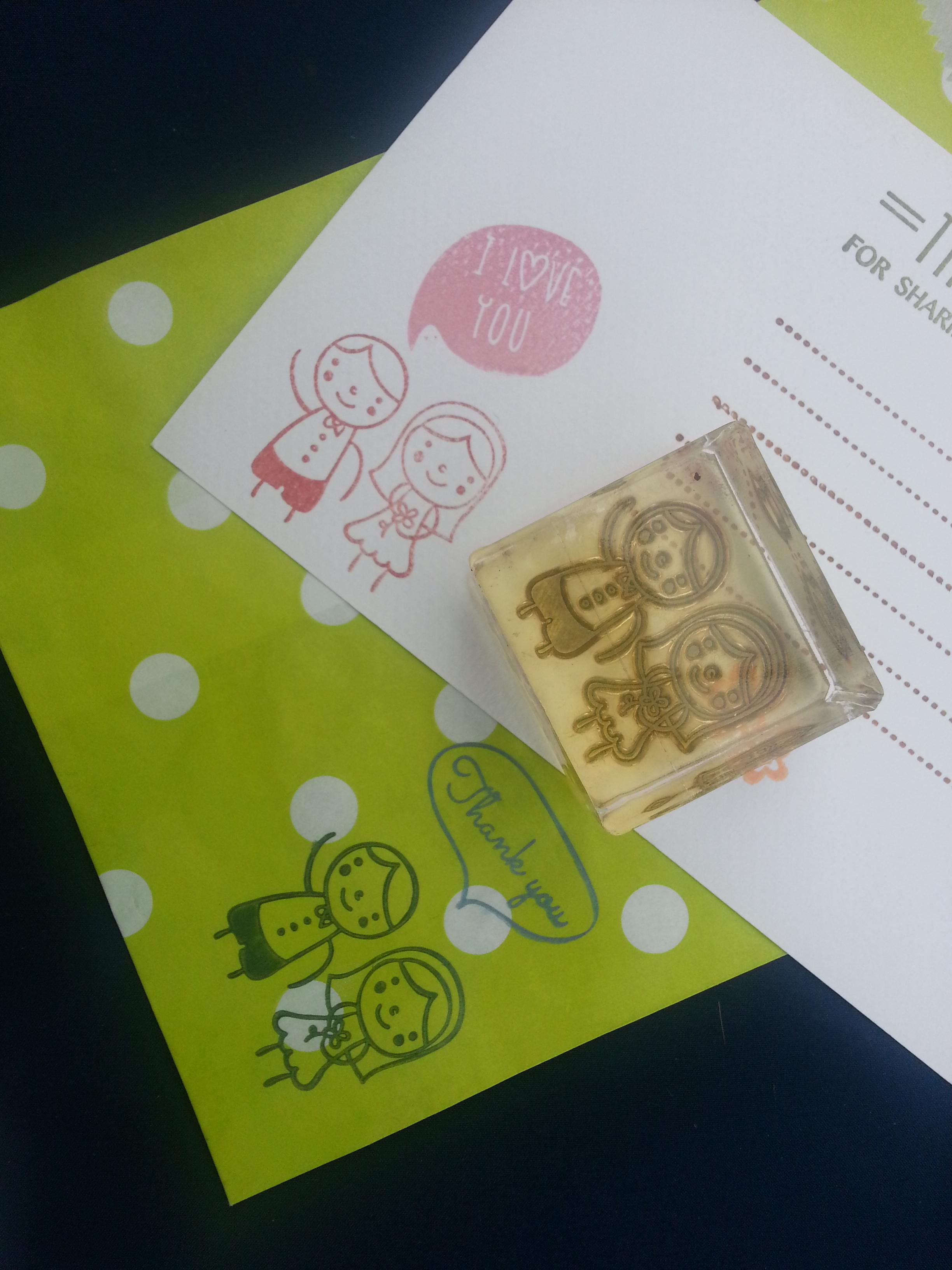 ผลงานออกแบบตรายาง ตราปั๊มใส