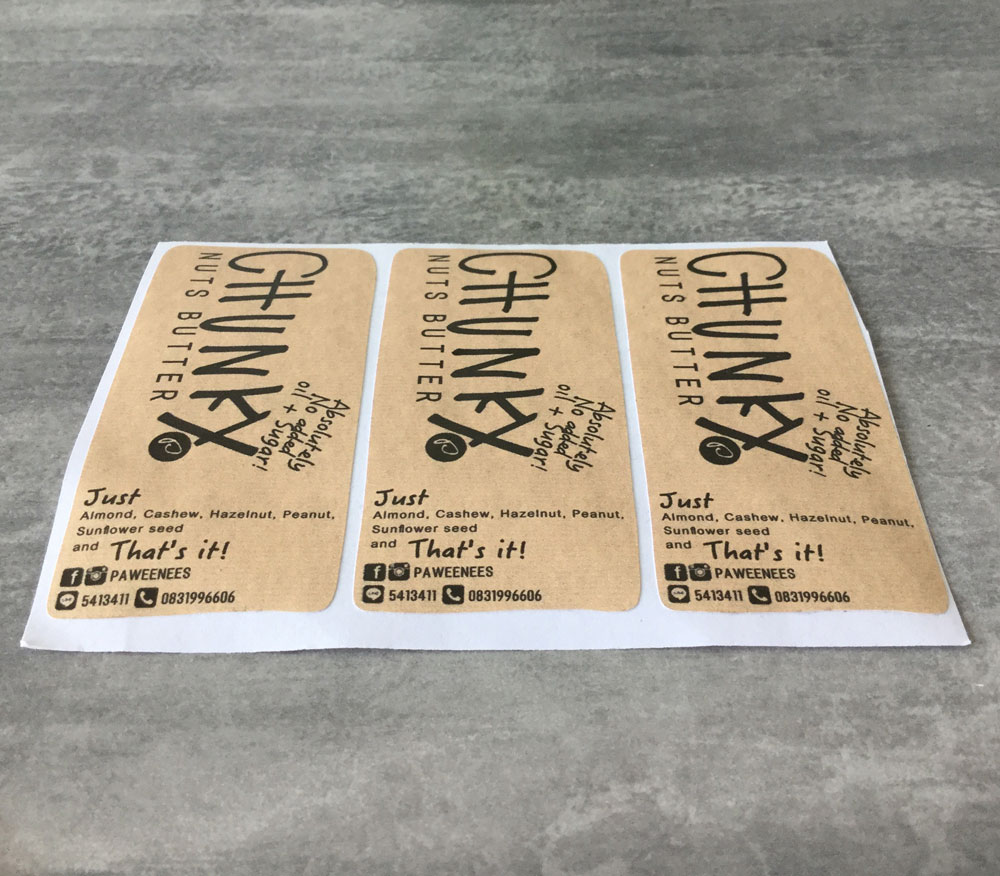 พิมพ์สติกเกอร์, พิมพ์ฉลากสินค้า (Sticker & Labels)