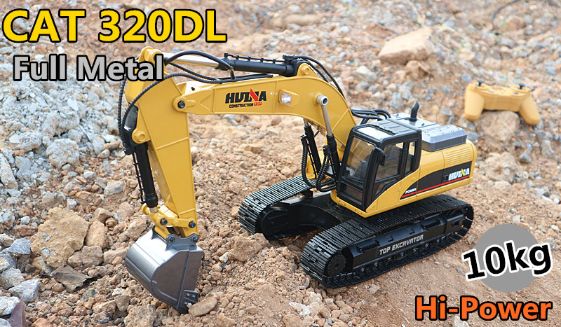 CAT-320 DL Full Metal - แม็คโครบังคับ ตัวเป็นเหล็ก-(HUINA 1580)