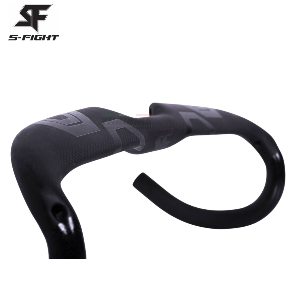 แฮนด์จักรยานเสือหมอบคาร์บอนแอโร่ S-Fight แบบซ่อนสาย