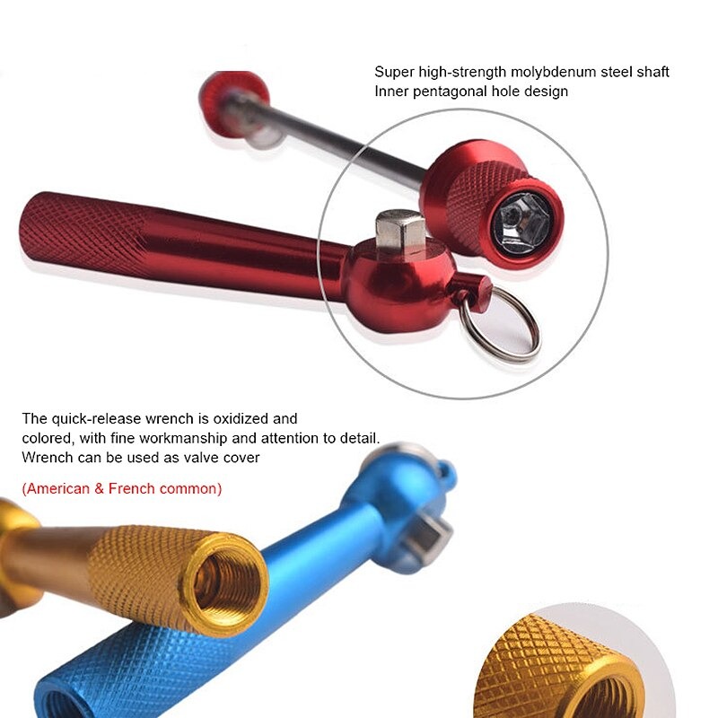 แกนปลดเร็วล้อจักรยาน FMF XTR แบบมีตัวปลดกันขโมย