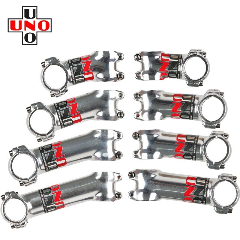 สเต็มจักรยานอลูมิเนียม สีเงิน UNO +-7 แบบ over (31.8)