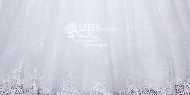 BR121 **พรีออเดอร์**ชุดแต่งงาน&ชุดเจ้าสาวแบบยาวสีขาวเกรดพรีเมี่ยม เปิดไหล่ มีแขน หรูหราน่ารัก สวยโดดเด่นไม่ซ้ำใคร