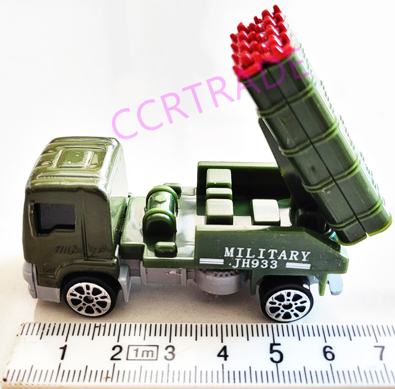 รถเหล็กทหารยิงจรวดถาด 26.5 ซม.