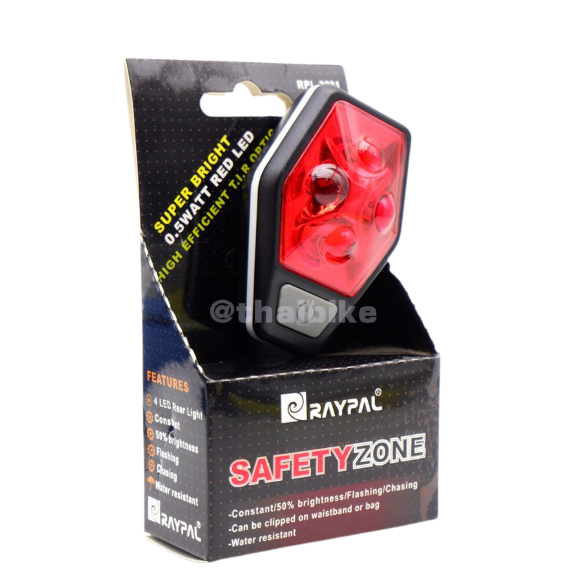 ไฟท้ายจักรยานแบบใช้ถ่าน RAYPAL RPL-2231