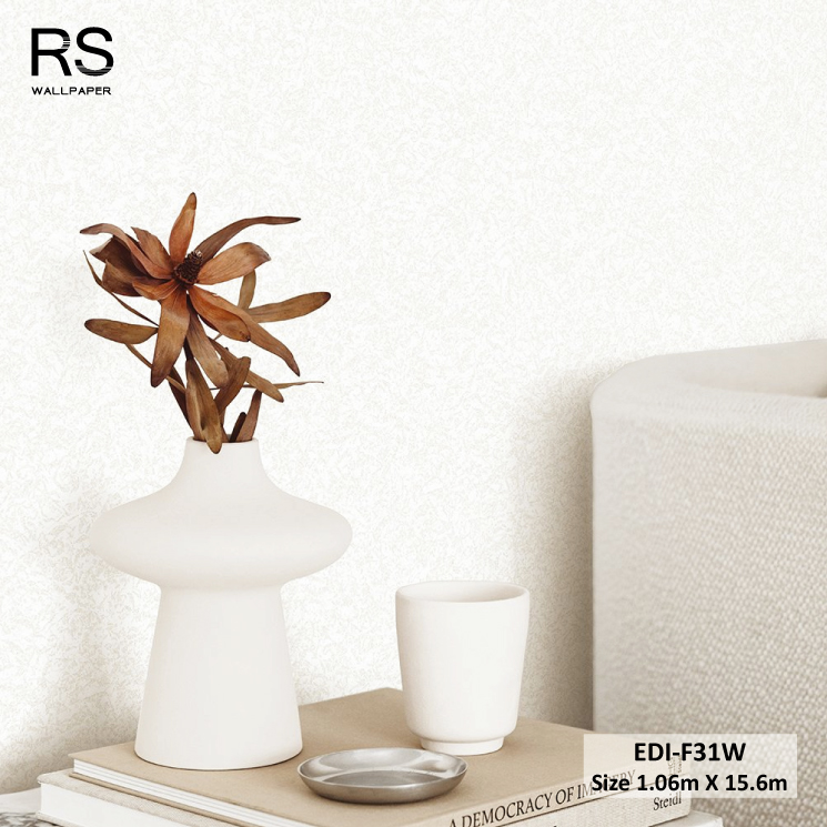 วอลเปเปอร์ ลายหินสีครีม EDI-F31W