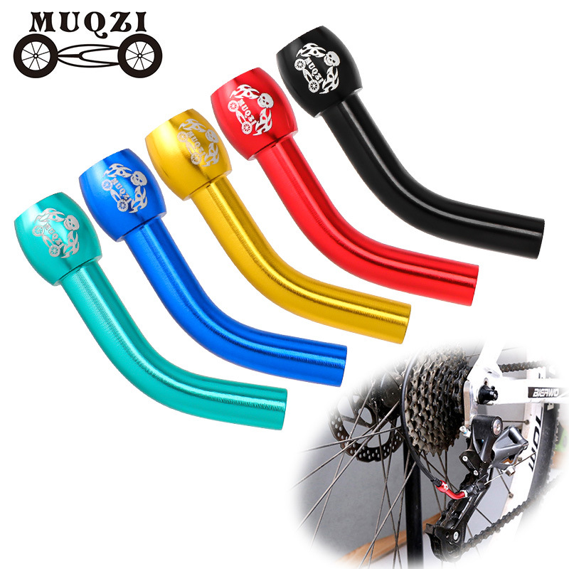 หัวต่อสายเกียร์เข้าตีนผีจักรยานกันสายเกียร์หัก MUQZI rear dial line tail bend aluminum alloy