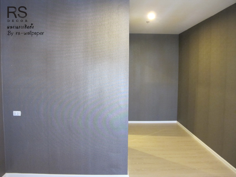 ติดวอลเปเปอร์ คอนโดแอสปาย พระราม9