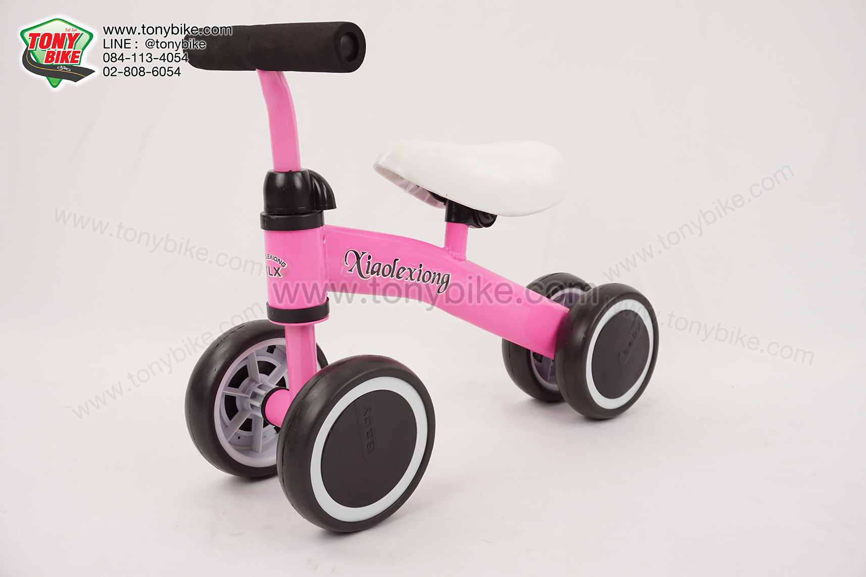 จักรยานขาไถ จักรยาน balance bike สีชมพู