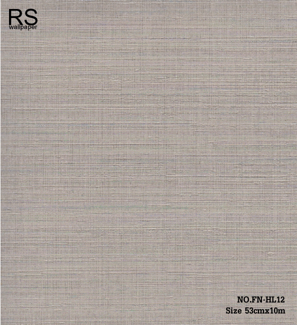 วอลเปเปอร์ เทกเจอร์ลายผ้า สีน้ำตาลกากี FN-HL12