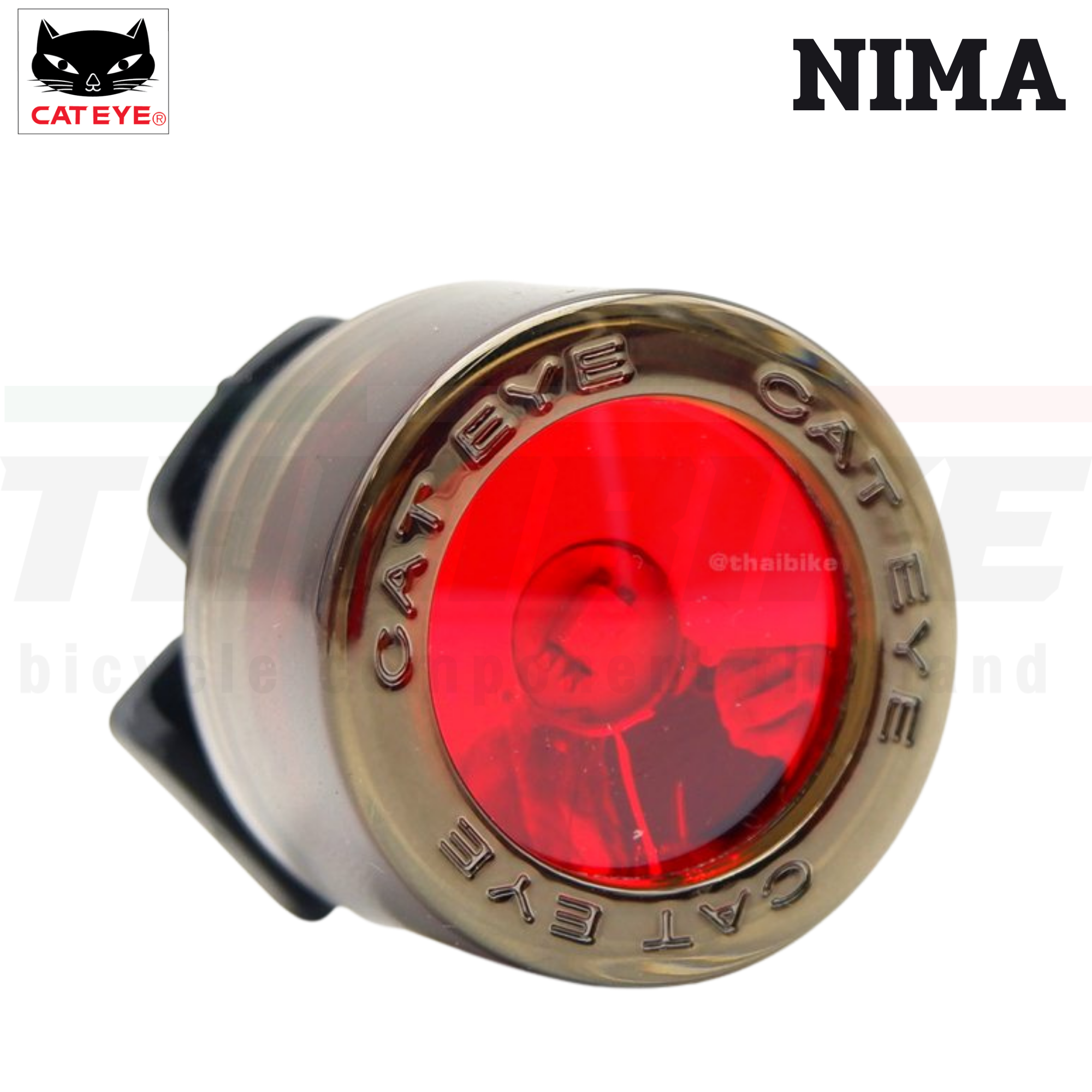 ชุดไฟหน้า ไฟท้ายจักรยาน CATEYE NIMA, SL-LD130-FR