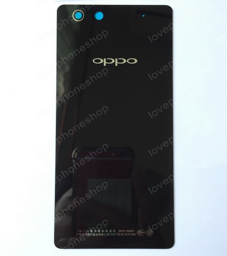 ฝาหลัง OPPO R1L R1S (R8006,R8007) สีดำ (Original Genuine Part) ส่งฟรี!