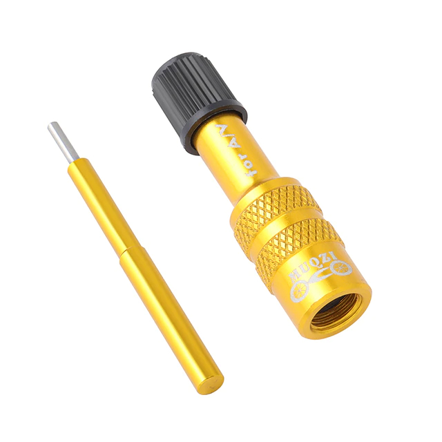 ADAPTER แปลงหัวสูบจักรยานแบบ AV เป็นหัวสูบโช๊คมจักรยาน MUQZI THAIBIKE