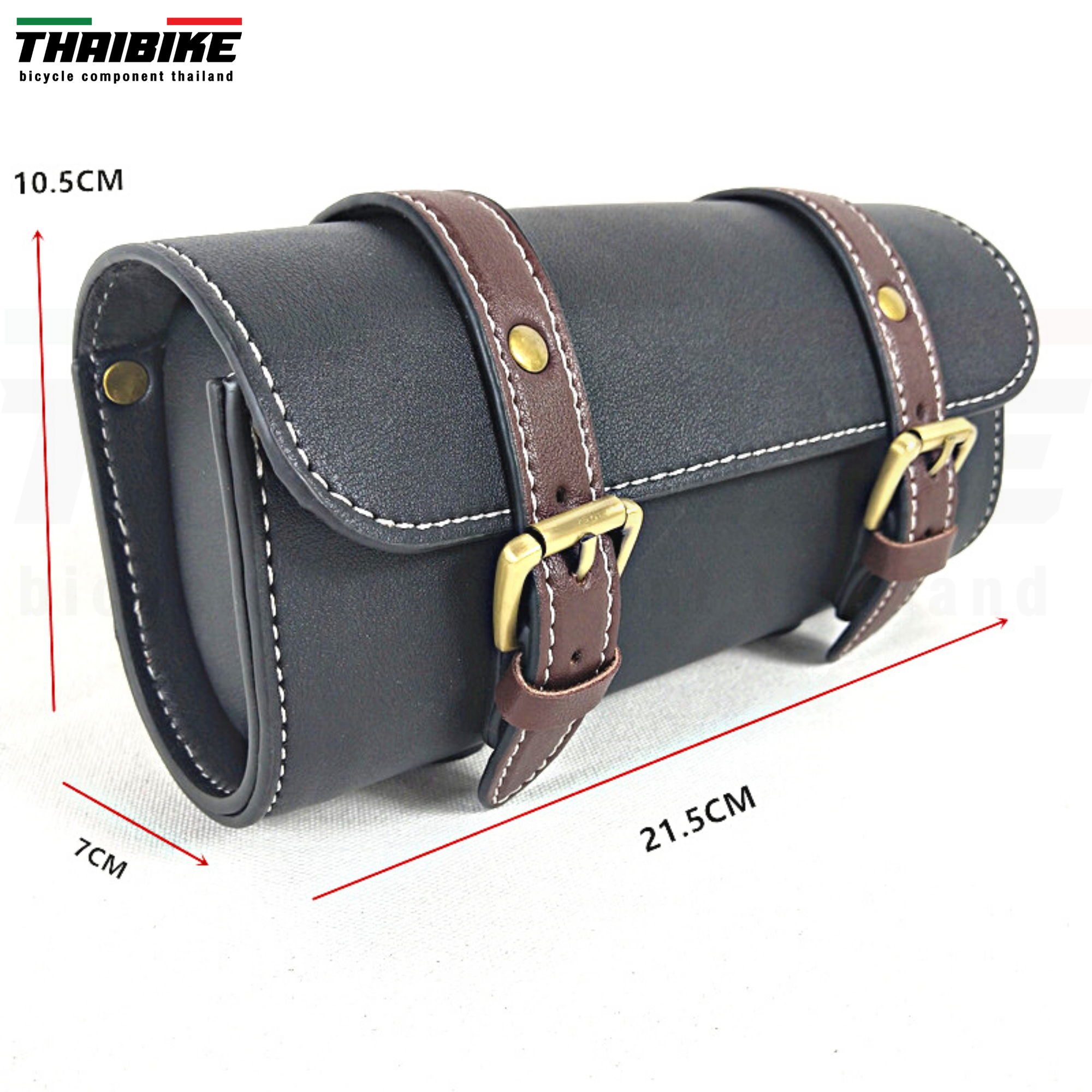 กระเป๋าหน้าแฮนด์จักรยาน กระเป๋าใต้อานจักรยานวินเทจ THAIBIKE VINTAGE