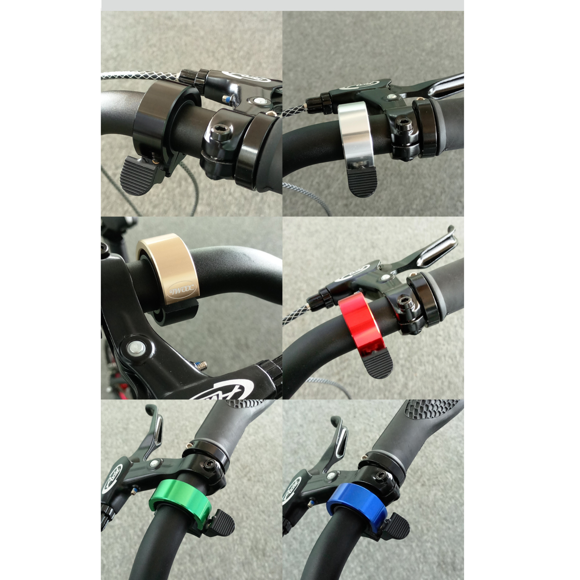 กระดิ่งจักรยาน กริ่งTWOOC ติดจักรยาน รัดแฮนด์จักรยาน เสียงดัง