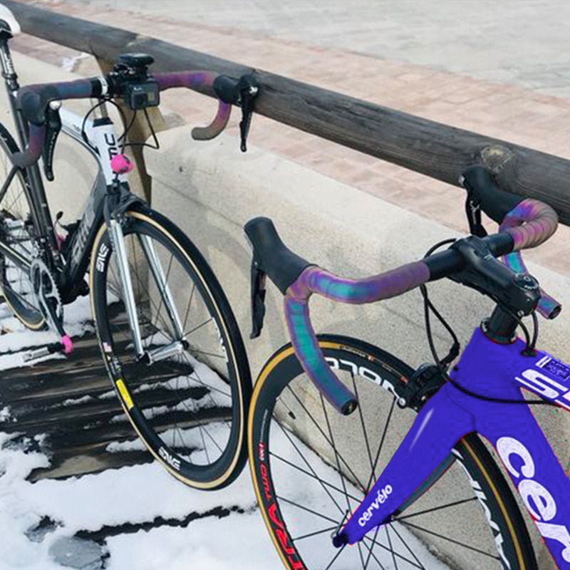 ผ้าพันแฮนด์จักรยานเสือหมอบ KIVI แบบสะท้อนแสง