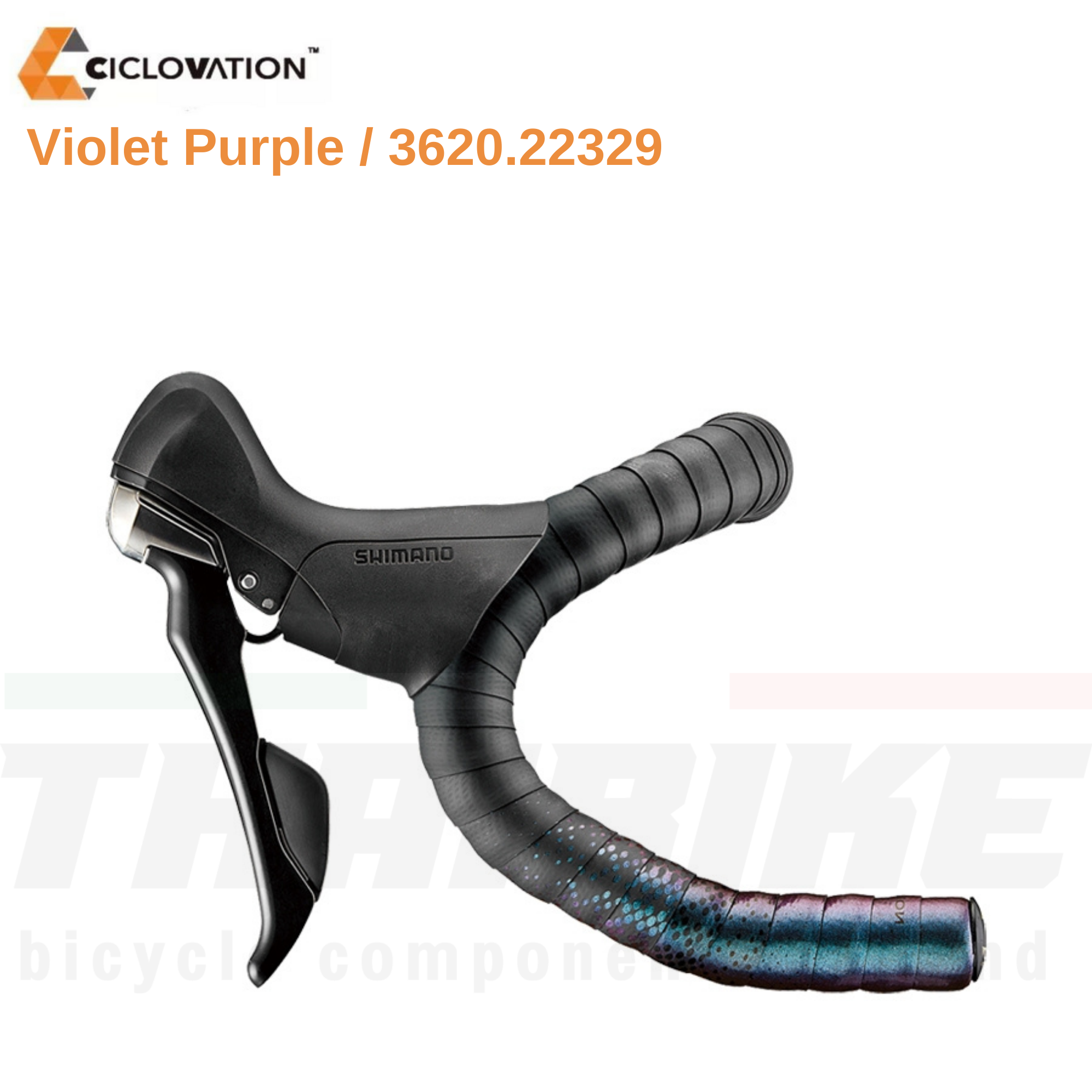 ผ้าพันแฮนด์จักรยาน CIclovation Advanced Bar Tape with Leather Touch - Chameleon