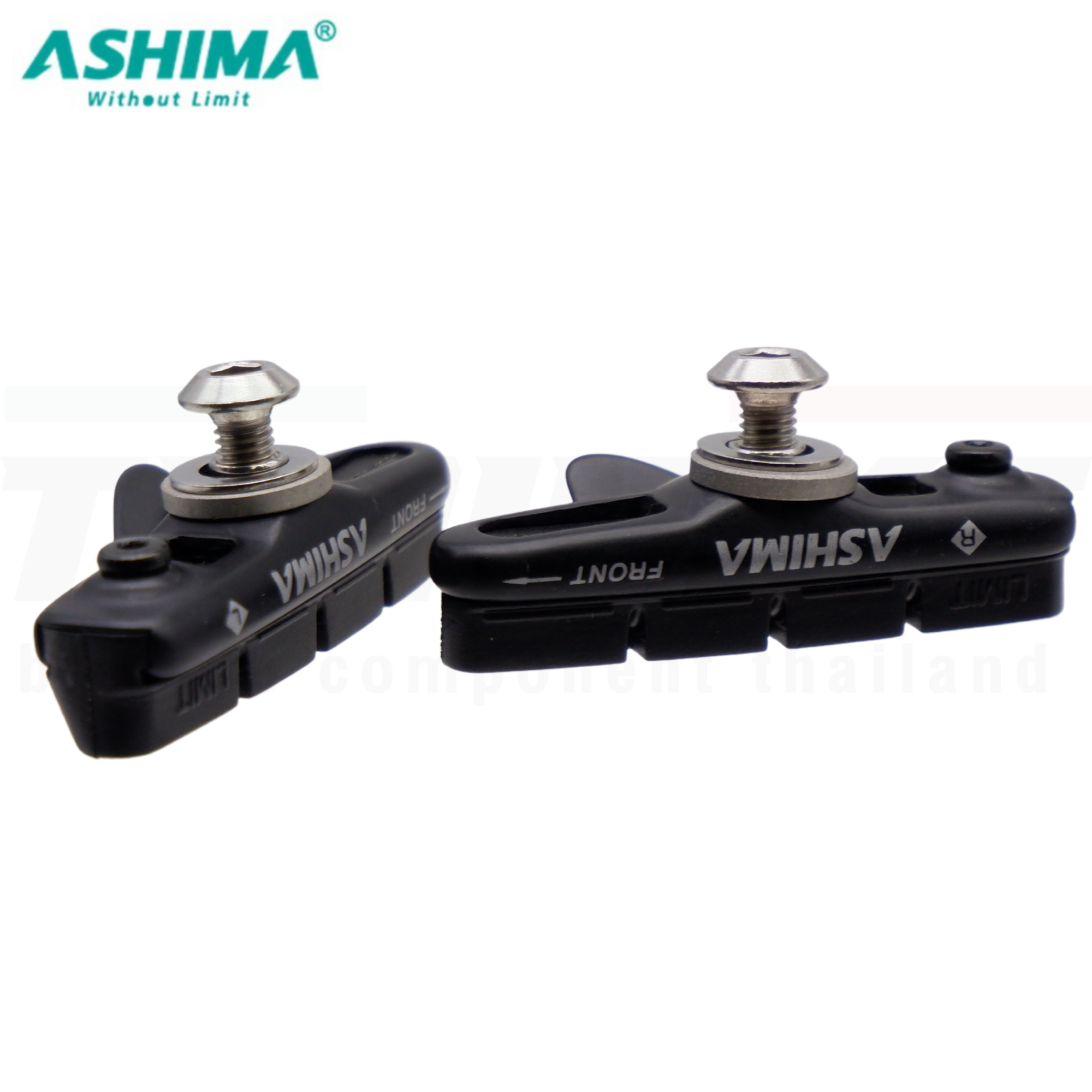 ฝักเบรคจักรยานเสือหมอบพร้อมยาง ASHIMA ARS45CR-P-HU-AL