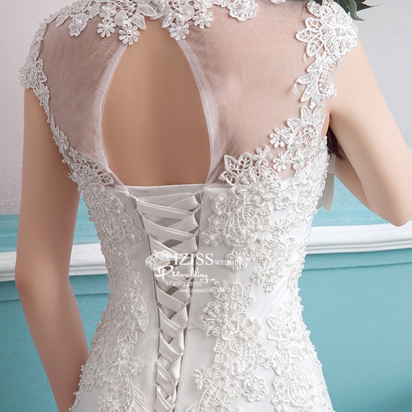 BR324 **พรีออเดอร์**ชุดแต่งงาน&ชุดเจ้าสาวแบบยาวสีขาวเกรดพรีเมี่ยม หรูหราน่ารัก สวยโดดเด่นไม่ซ้ำใคร