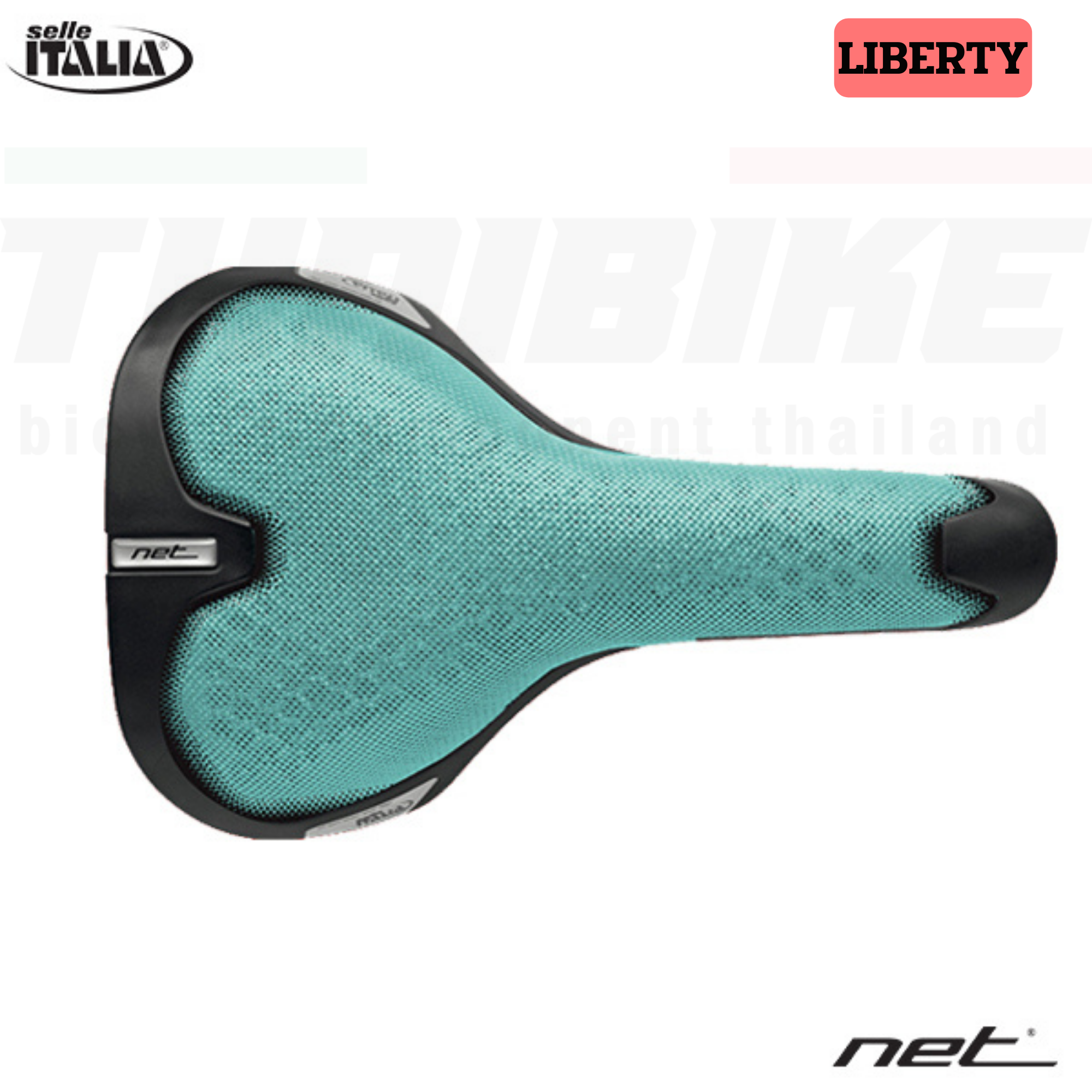 อานจักรยาน SELLE ITALIA NET เบาะจักรยานแนว Urban ที่ออกแบบรูปทรงเพื่อการใช้งานที่เน้นความสบายเป็นหลัก