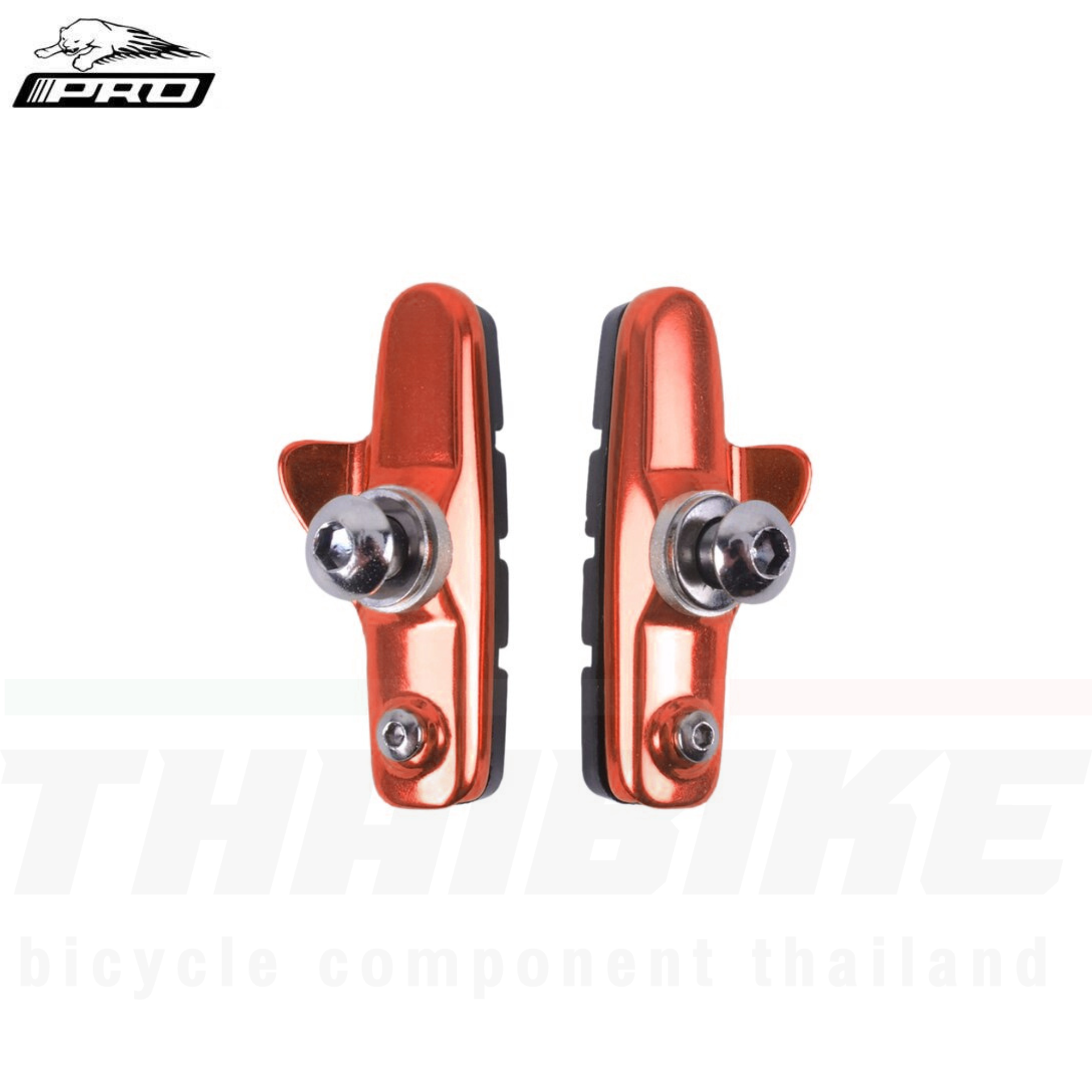 ฝักเบรคพร้อมยางเบรคจักรยานเสือหมอบ ยี่ห้อ PRO ยางเบรคจักรยานเสือหมอบ