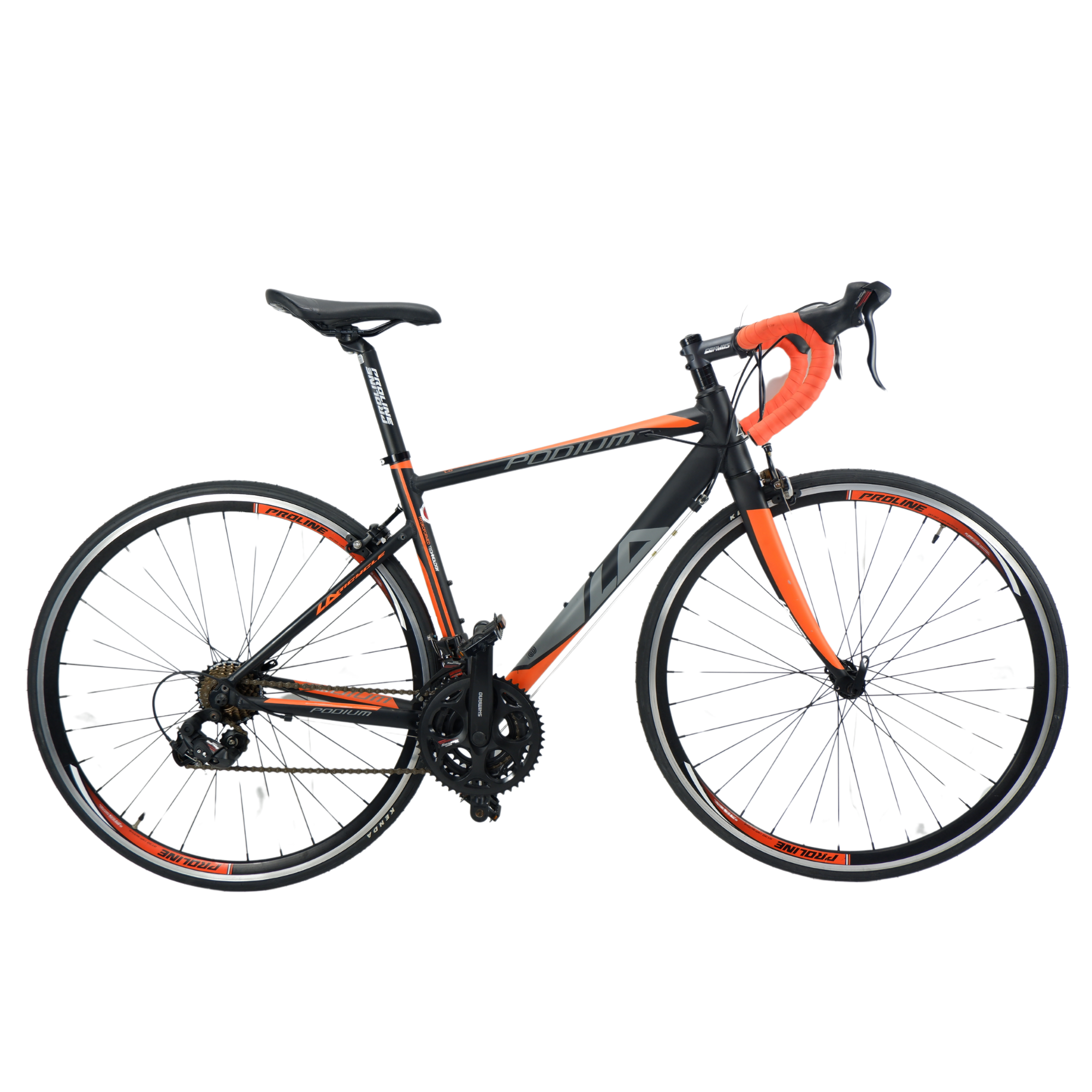จักรยานเสือหมอบเกียร์ SHIMANO มือตบ LA PODIUM 1.0 700C