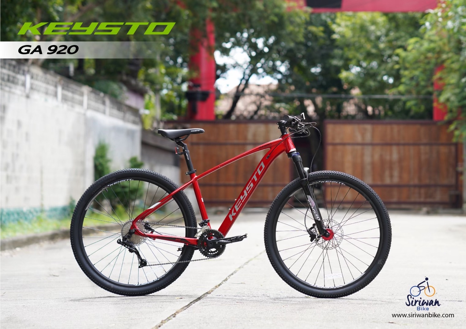 KEYSTO : GA920 จักรยานเสือภูเขา ล้อ 29" เกียร์ L-TWOO 2×10 SPEED ดิสก์เบรกน้ำมัน โช้ค LOCK OUT ดุมแบริ่ง เฟรมอลูมิเนียมซ่อนสาย