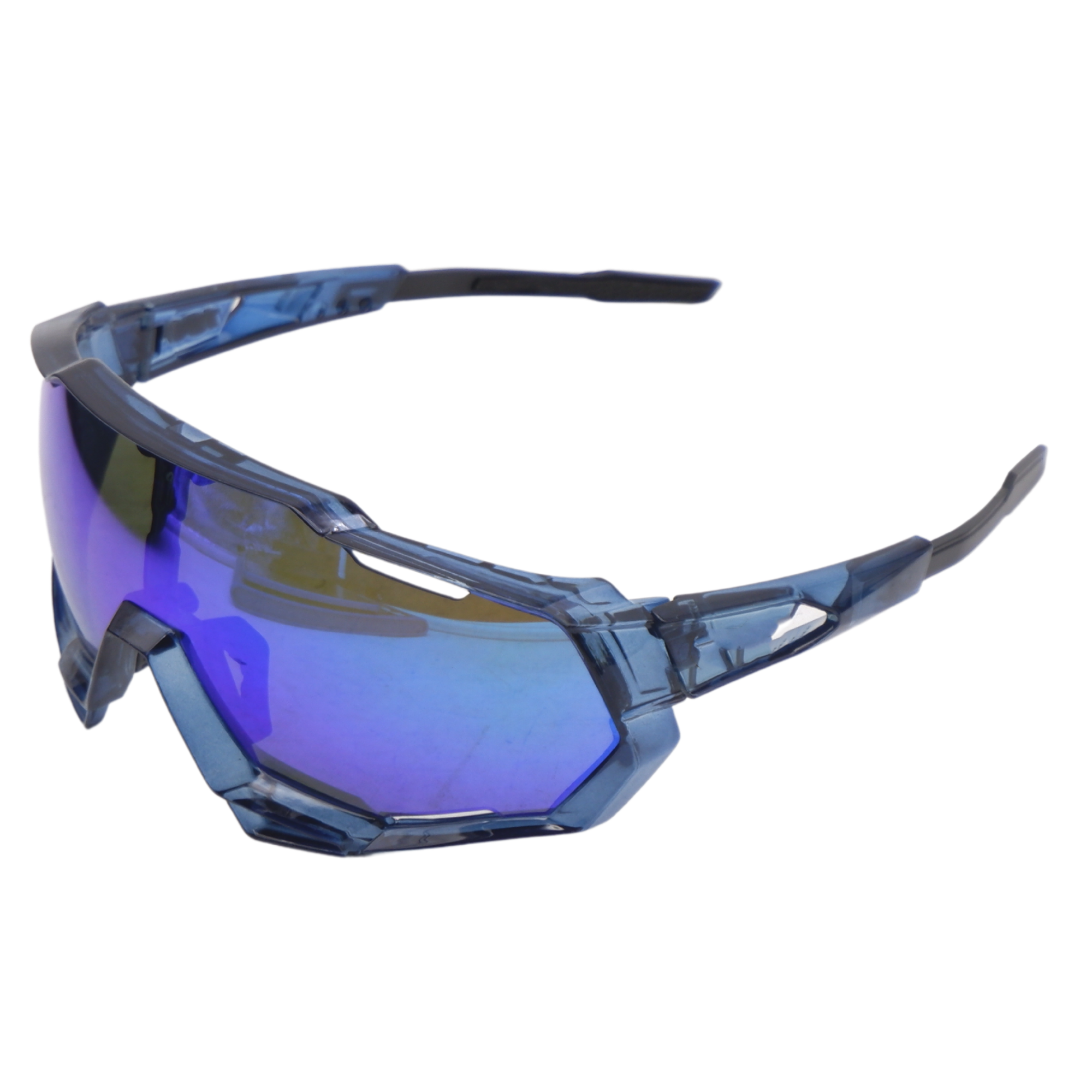 แว่นตาปั่นจักรยาน T-REX แบบเปลี่ยนเลนส์ 3 เลนส์ รุ่น 9312 สี ใส ดำ รุ้ง