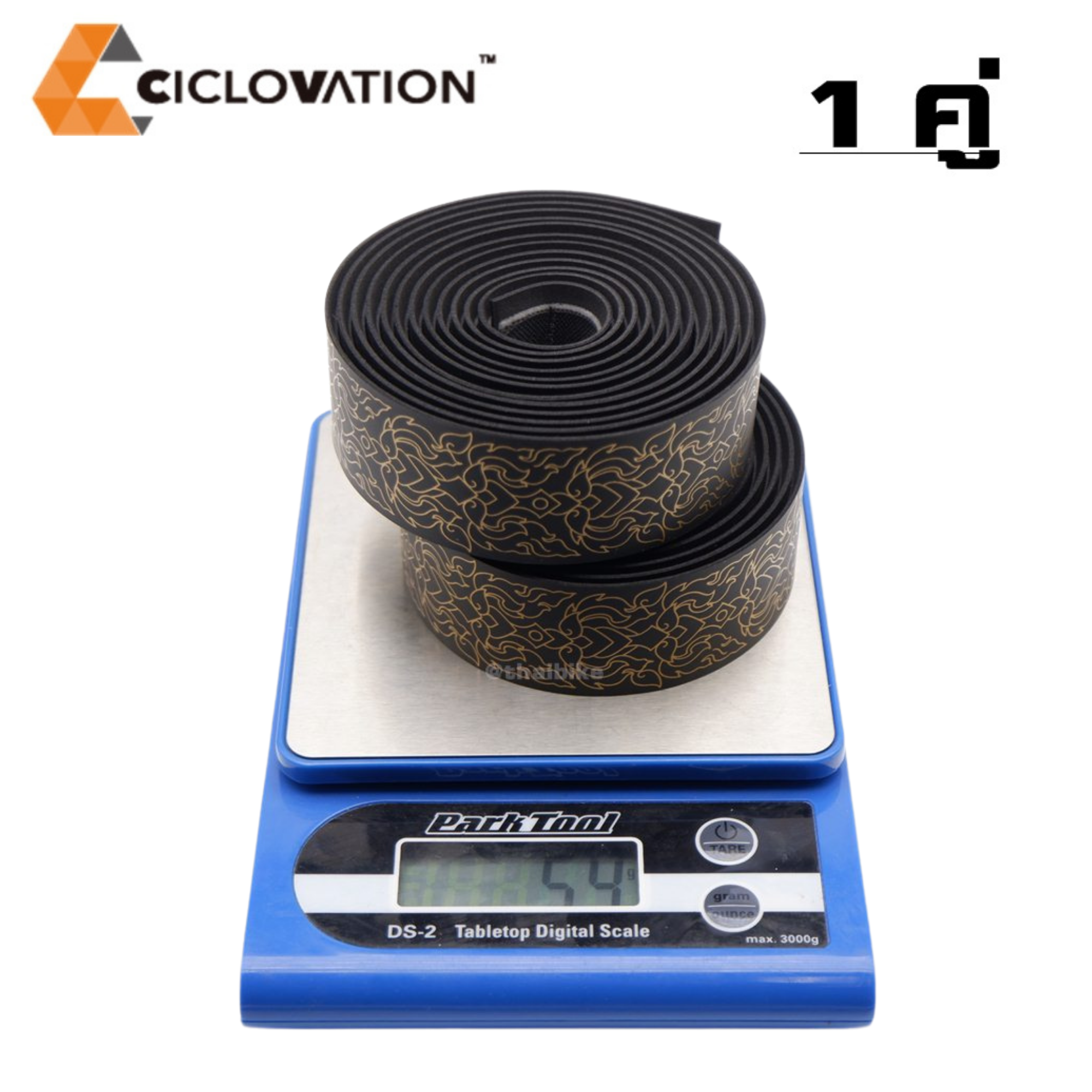 ผ้าพันแฮนด์จักรยาน CICLOVATION Kranok ลายกนกไทย