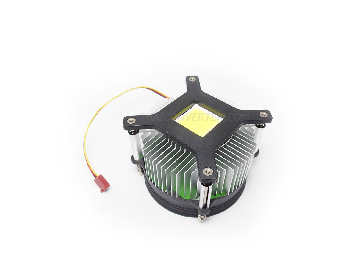40mm LED Heat Sink with 12V Fan