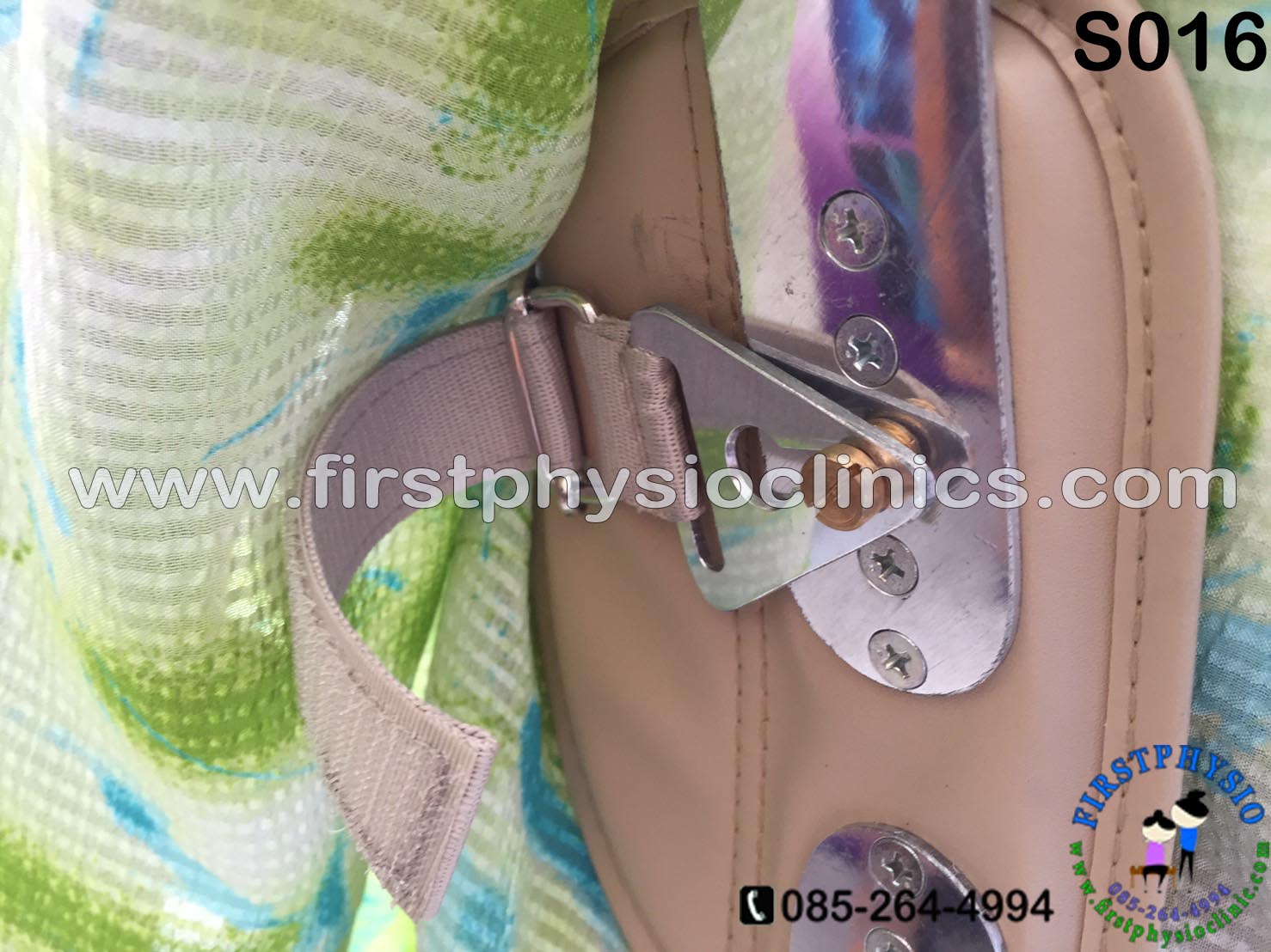 พยุงหลังโครงเหล็กด้านหน้า เจเวท พยุงลำตัวกระดูกทรุด ป้องกันการโค้งงอของหลังมาด้านหน้า,ด้านหลัง,ด้านข้าง Jewett Brace