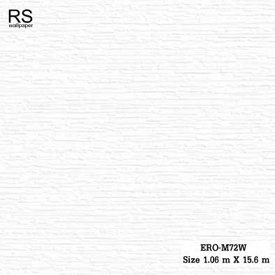 วอลเปเปอร์ สีขาว ERO-M72W