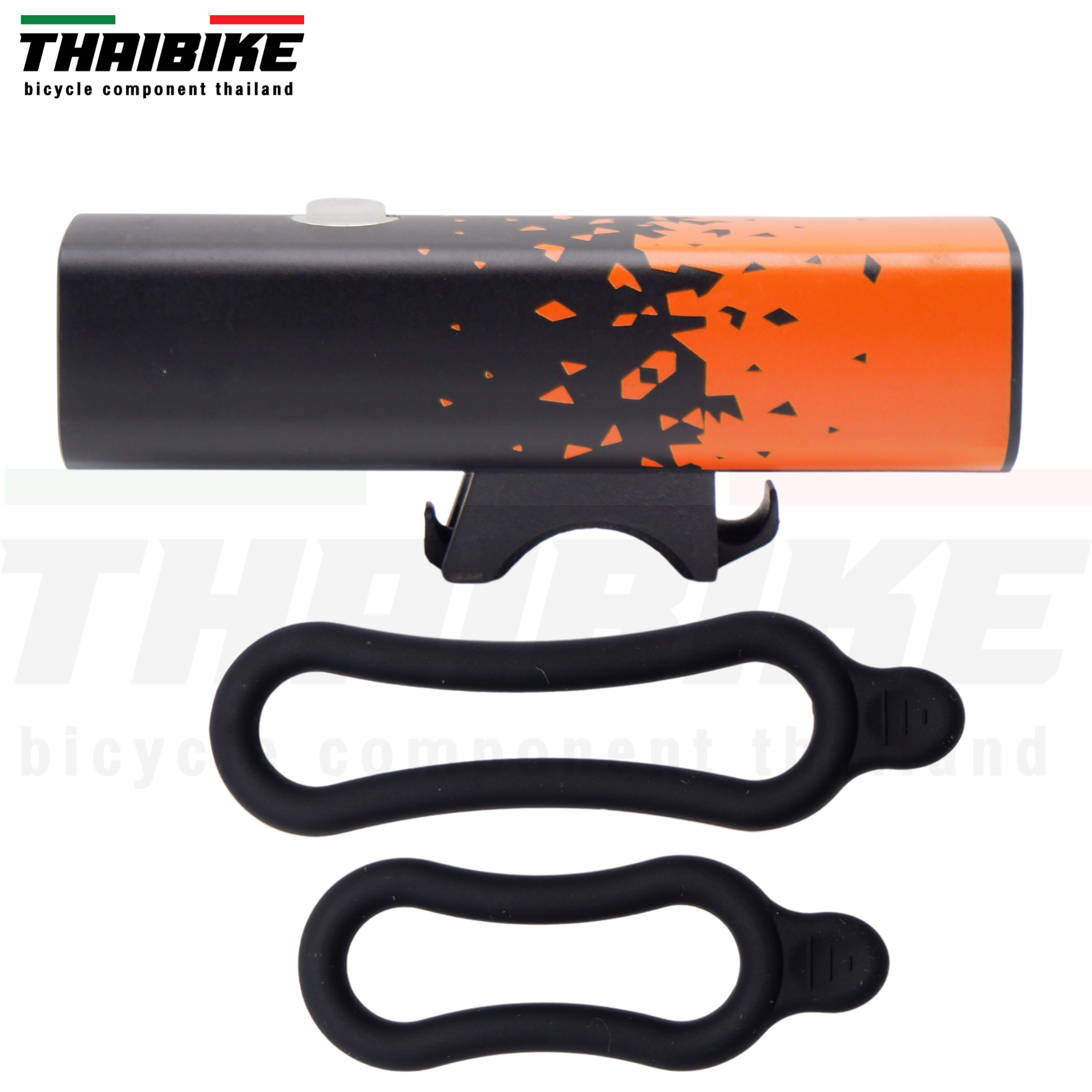 ไฟหน้าจักรยานชาร์จ USB THAIBIKE LIGHT 800LM