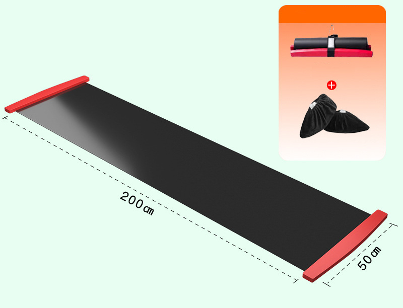 Slide Board สไลด์ บอร์ด แผ่นสไลด์ ออกกำลังกาย ลดไขมัน แถมชุดถุงเท้า ส่งในไทย