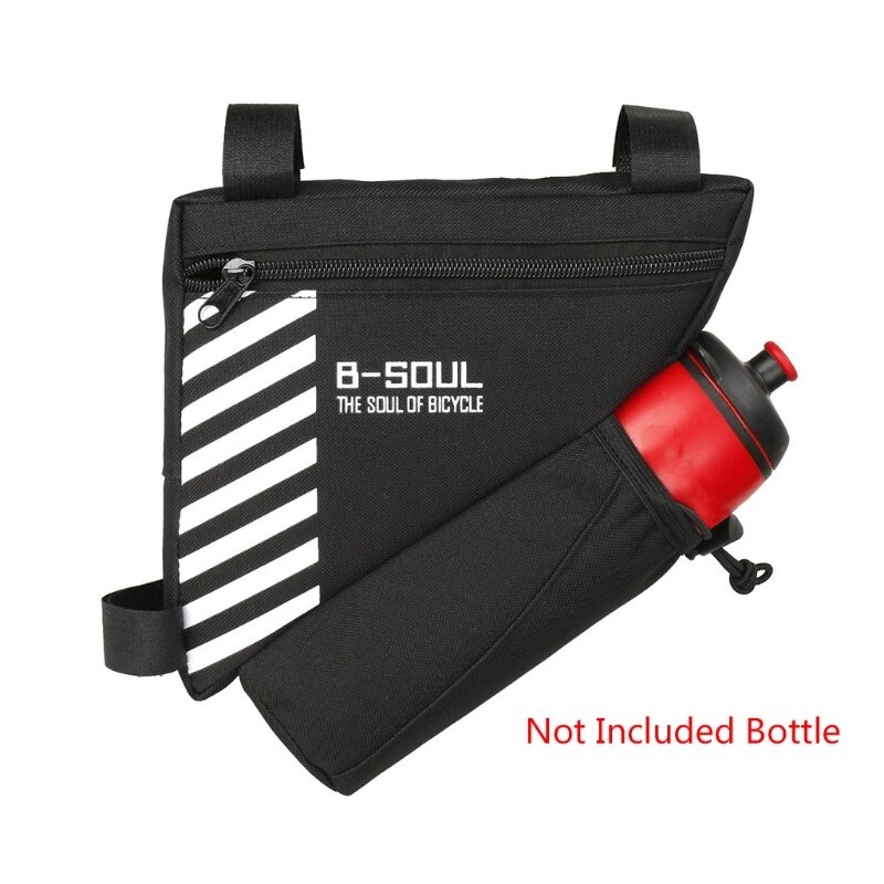 กระเป๋าใต้เฟรมใส่ขวดน้ำ B-SOUL Bicycle Triangle Bag Bike Cycling Water Tube Bottle Frame Front Bag