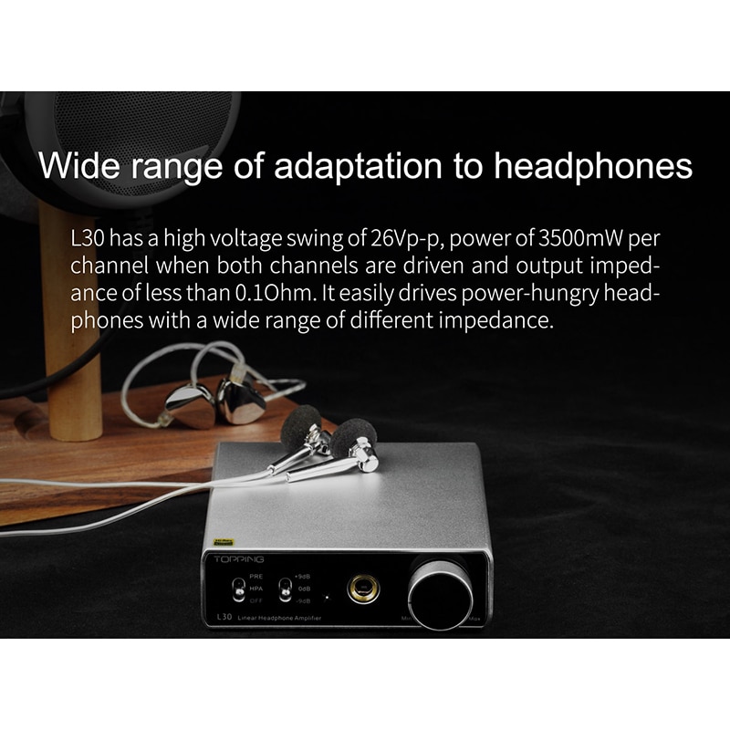 ขาย Topping L30 แอมป์หูฟัง รองรับ Hi-Res ประกันศูนย์ไทย