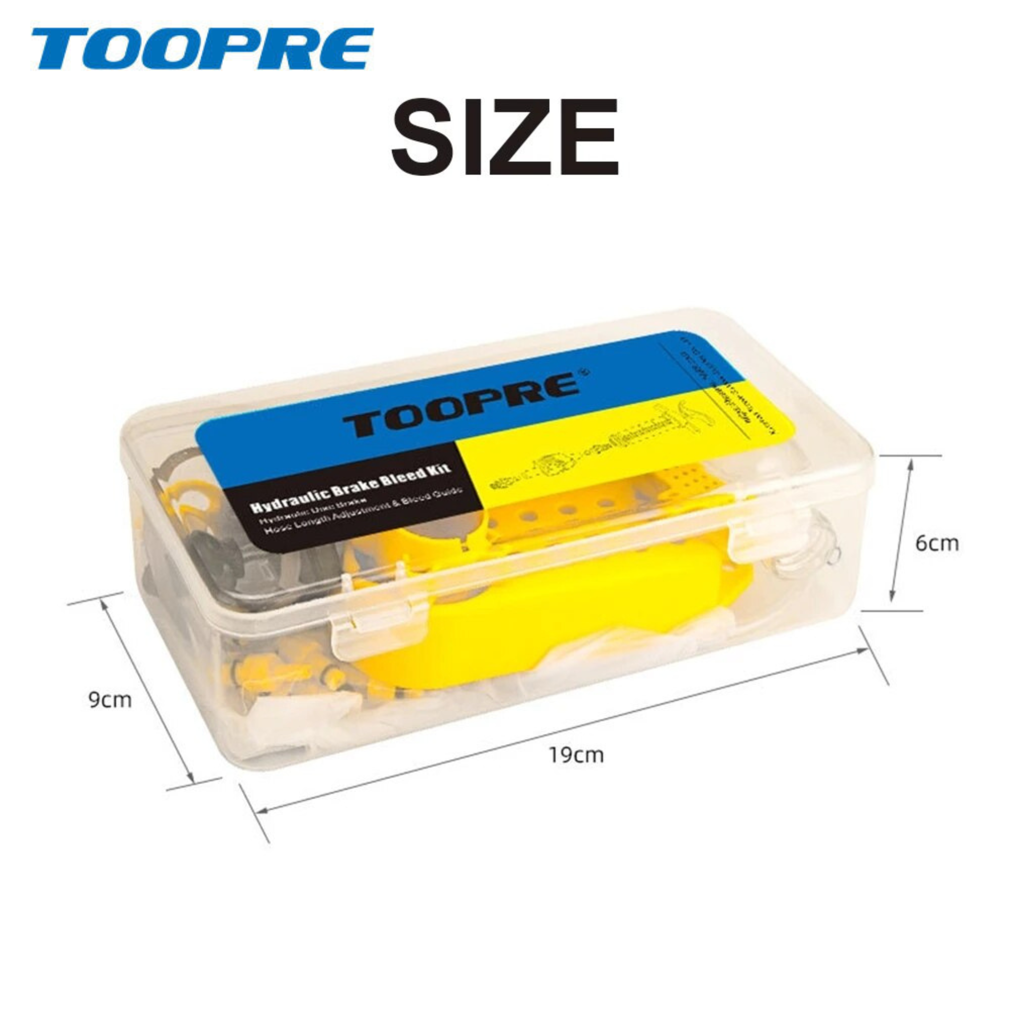 ชุดไล่น้ำมันเบรคจักรยาน THAIBIKE TOOPRE สำหรับ SHIMANO, SRAM, MAGURA, Tektro