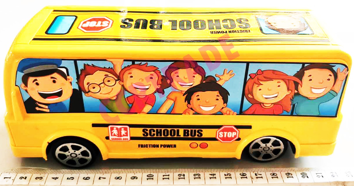 รถโรงเรียนการ์ตูน จัมโบ้ 22 ซม.