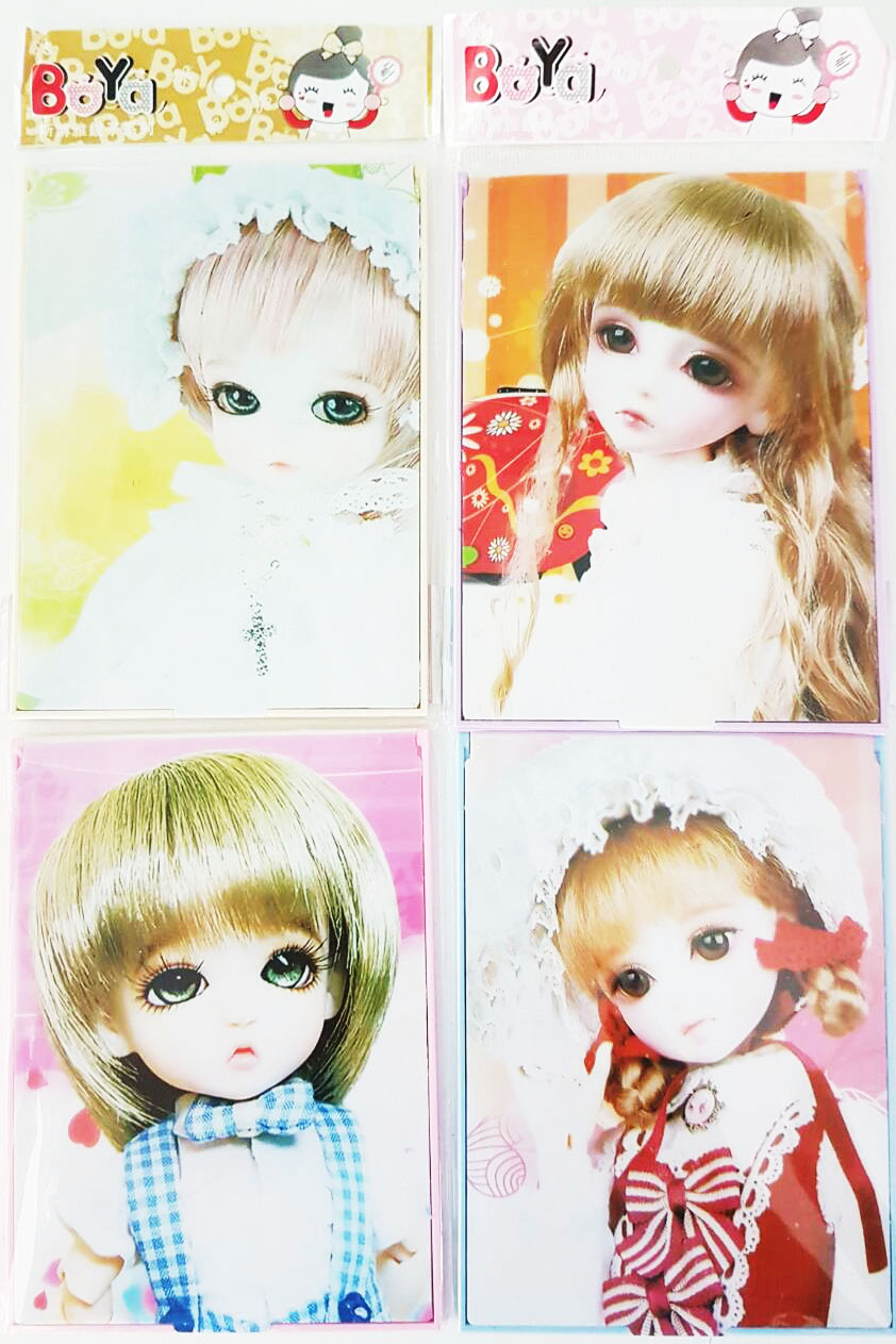 กระจกพับ ลายเจ้าหญิงบลาย 10x14 ซม.