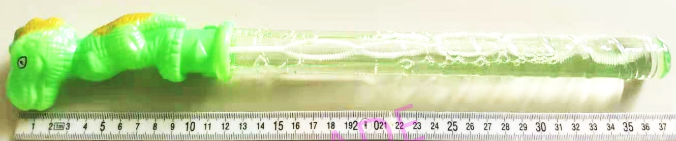กระบองเป่าฟองไดโนเสาร์รุ่นใหม่กล่อง 38 ซม.(1x24)